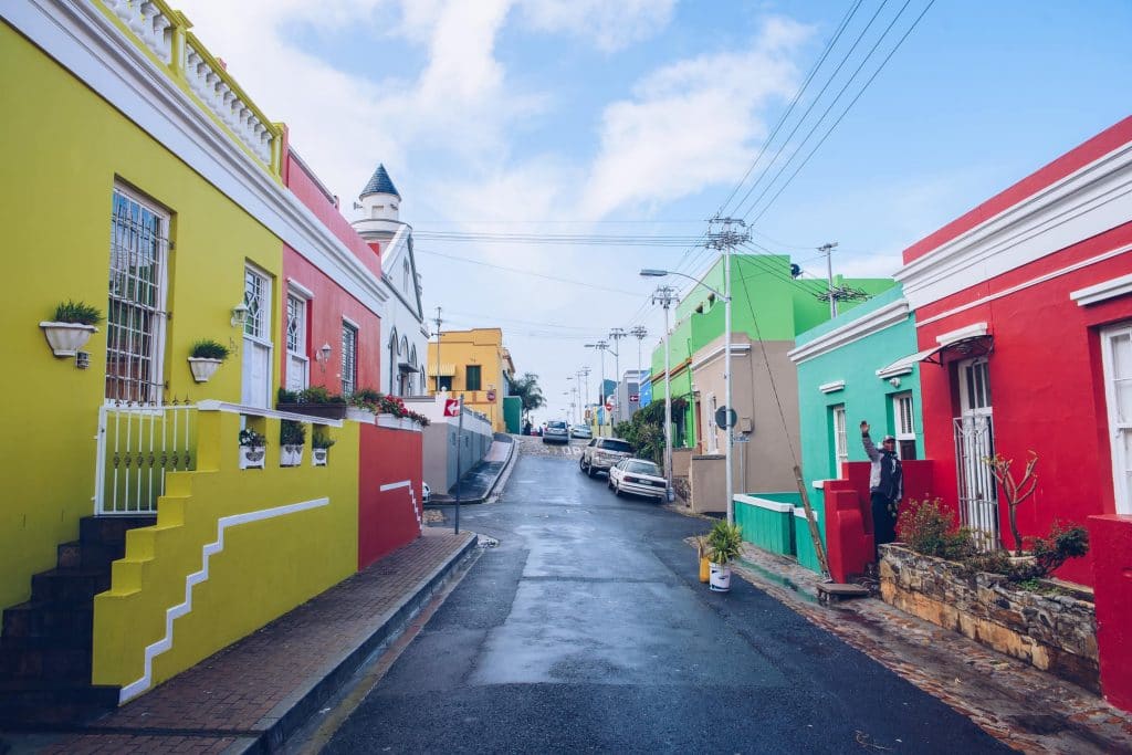 The beautiful streets of the Bo-Kaap