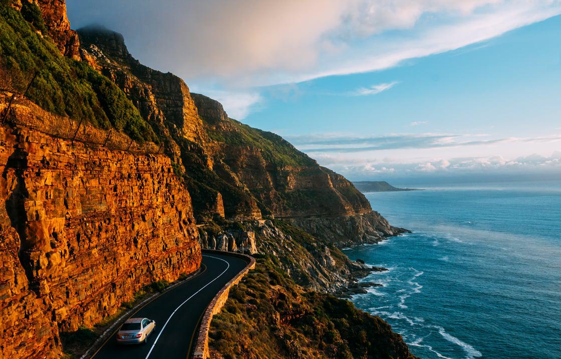 Scenic drive Chapmans Peak Cape Town