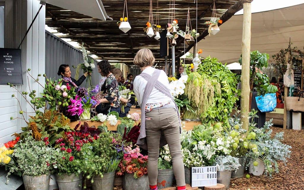 Oranjezicht City Farm Market flowers