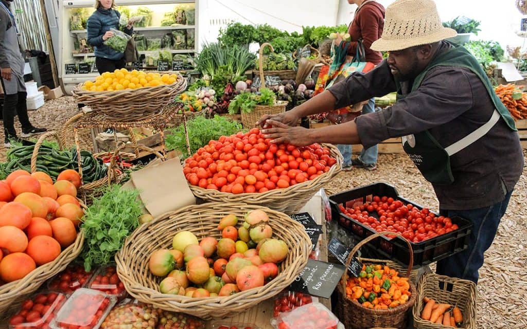 Oranjezicht City Farm Market fresh produce