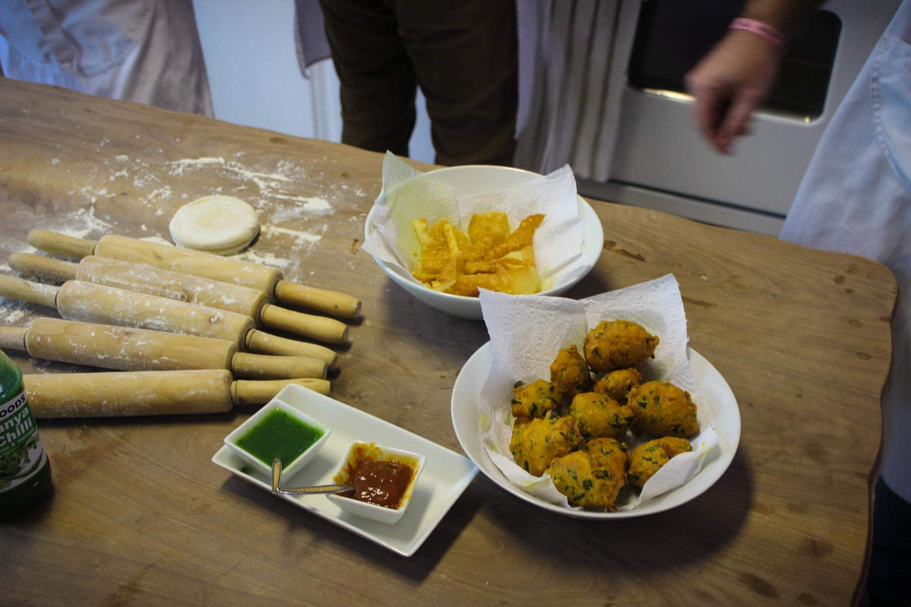 Snacks on the Bo-kaap cooking tour with Zainie Misbach