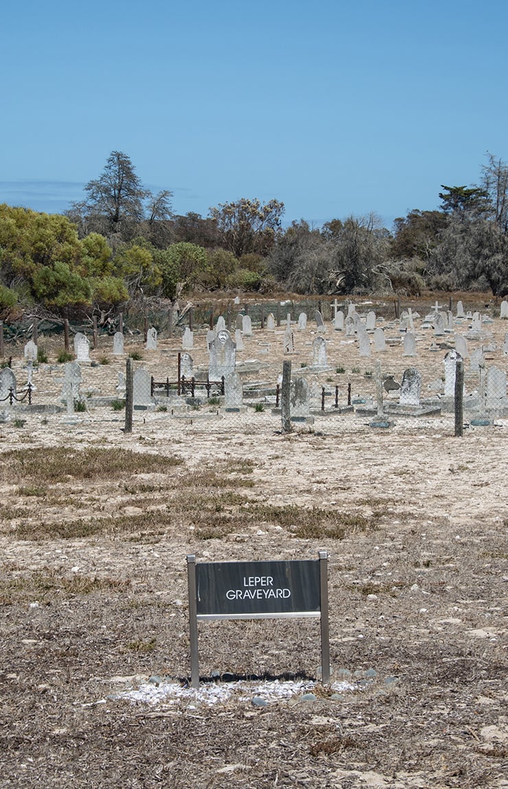 Lepers Graveyard on Robben Island