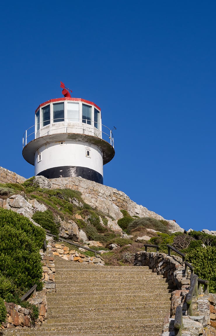 Old Cape Point Lighthouse in Cape Point Nature Reserve