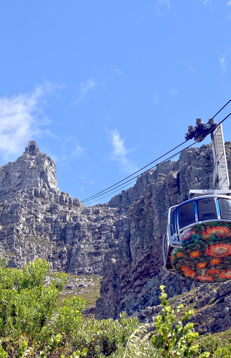Table Mountain Aerial Cableway on Table Mountain