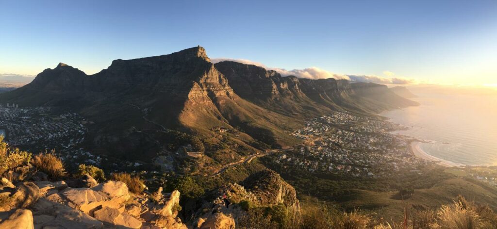 Table Mountain from Camps Bay