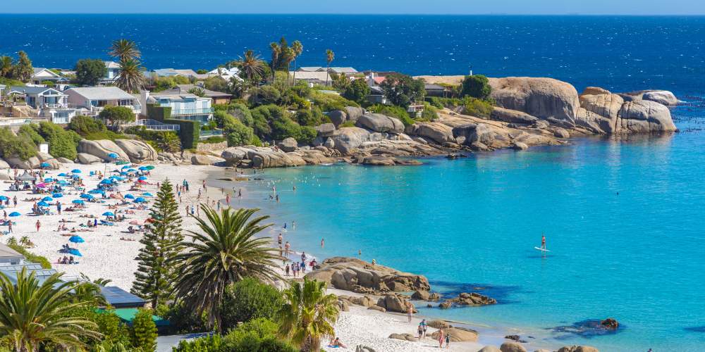 Beach Day at Camps Bay in Cape Town