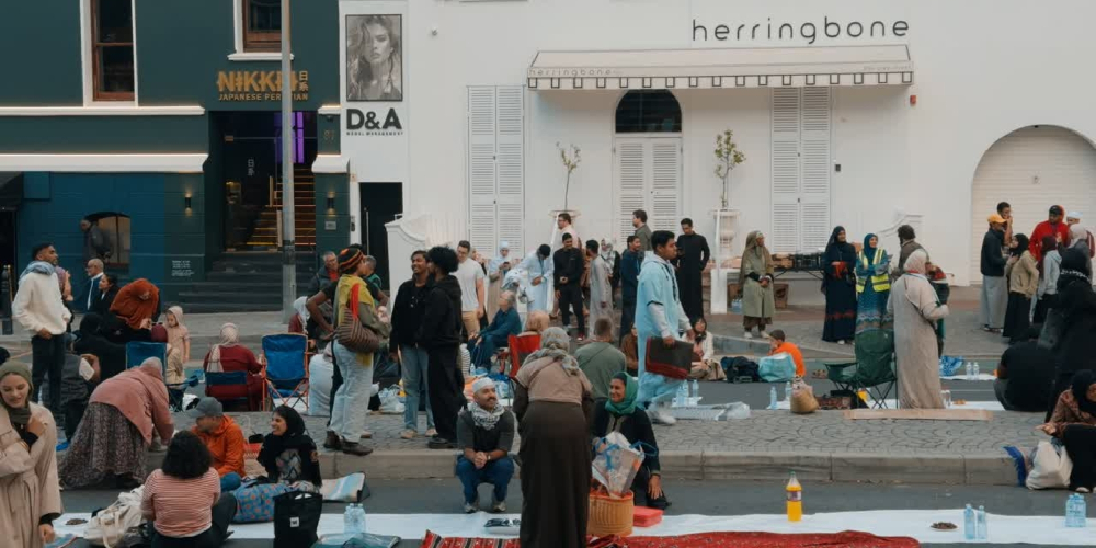 ramadan iftar on bree street cape town