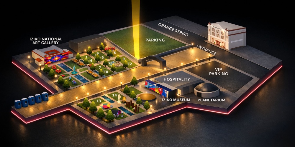 LUMENOCITY es el primer evento de su tipo que se lleva a cabo en The Company's Gardens. 