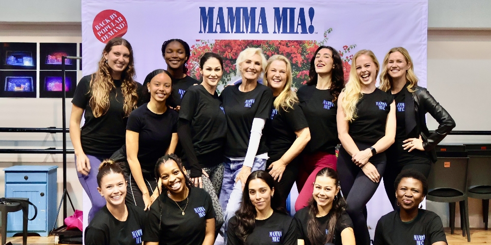MAMMA MIA!, with all its unforgettable songs, upbeat energy and fantastic cast – the above ladies plus a roll call of superb male talent too! – is musical entertainment for the whole family with a broad appeal to audiences of all ages.