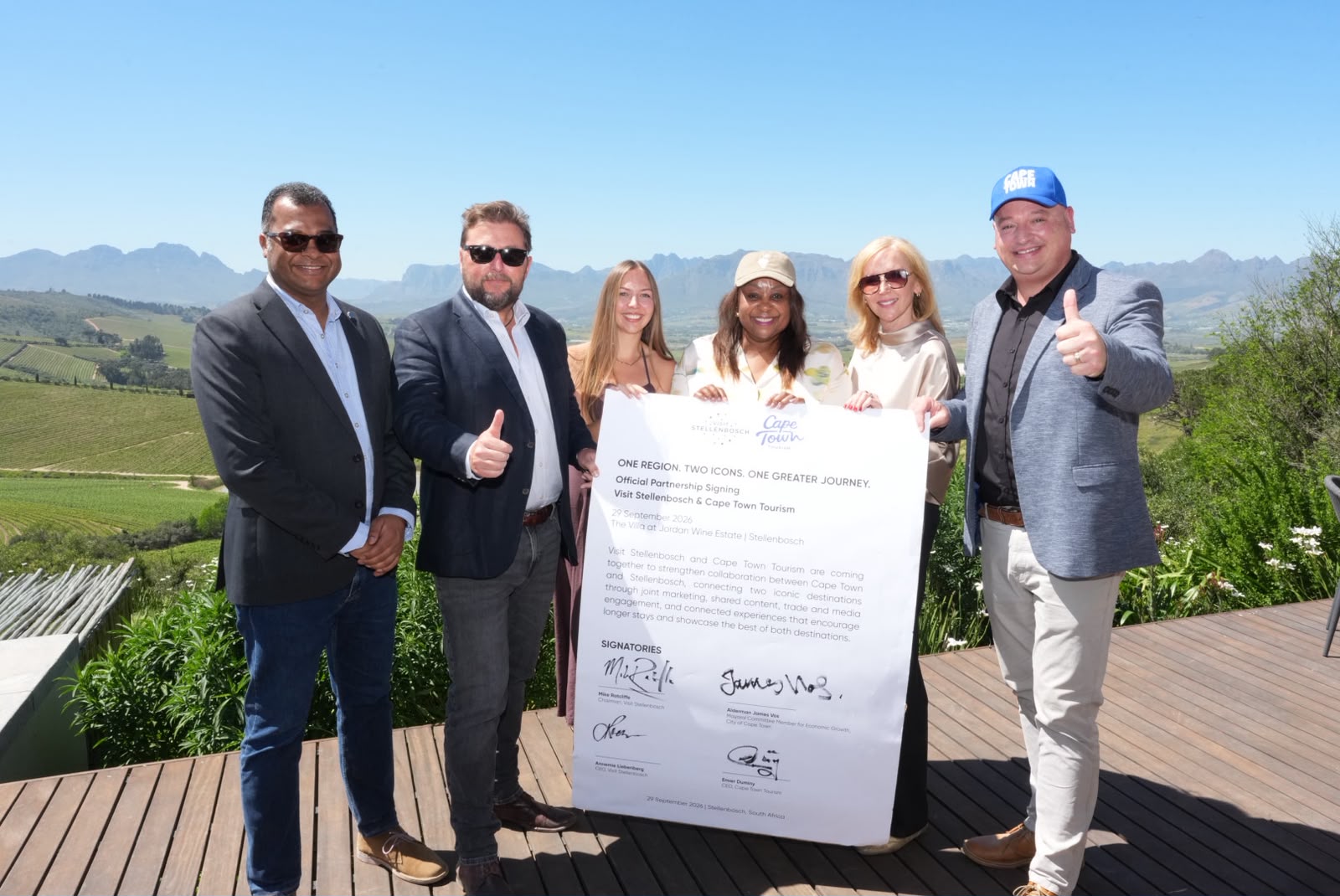 Cape Town Tourism and Visit Stellenbosch join forces to drive longer stays