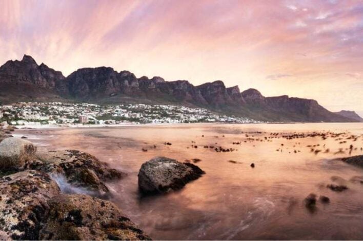 Twelve Apostles at Sunset, Cape Town