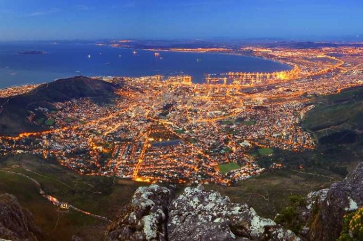 View of Cape Town