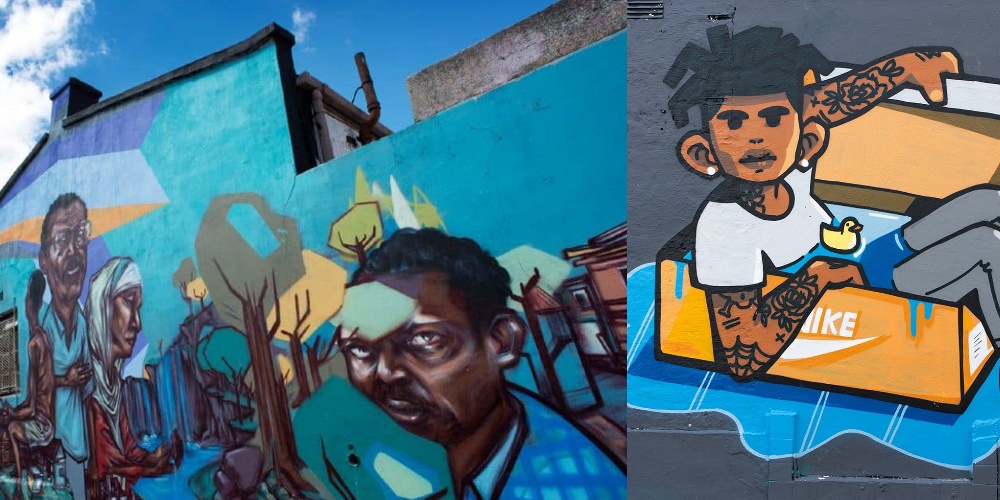 Street Art in Woodstock, Cape Town