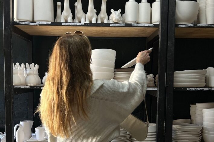 Clay Cafe in the city