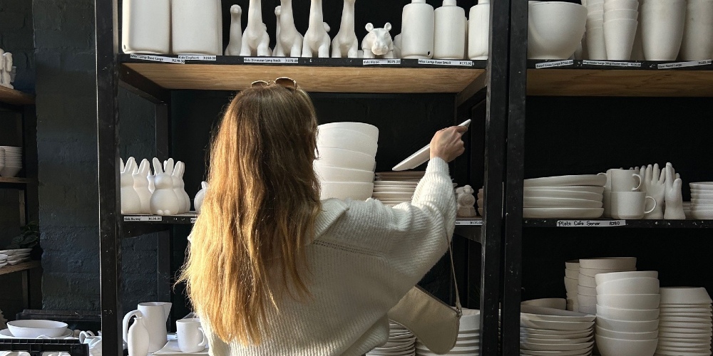 Clay Cafe in the city