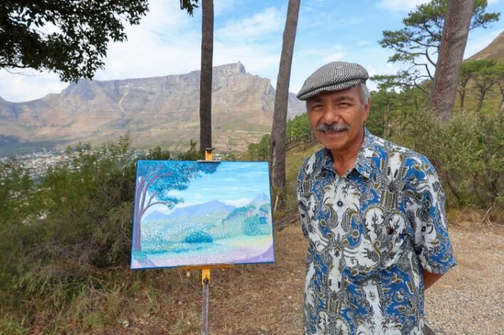 Self-taught Cape Town artist Ismail Achmat shares his favourite local spots, from Bo-Kaap to Bloubergstrand, and the inspiration behind his work.