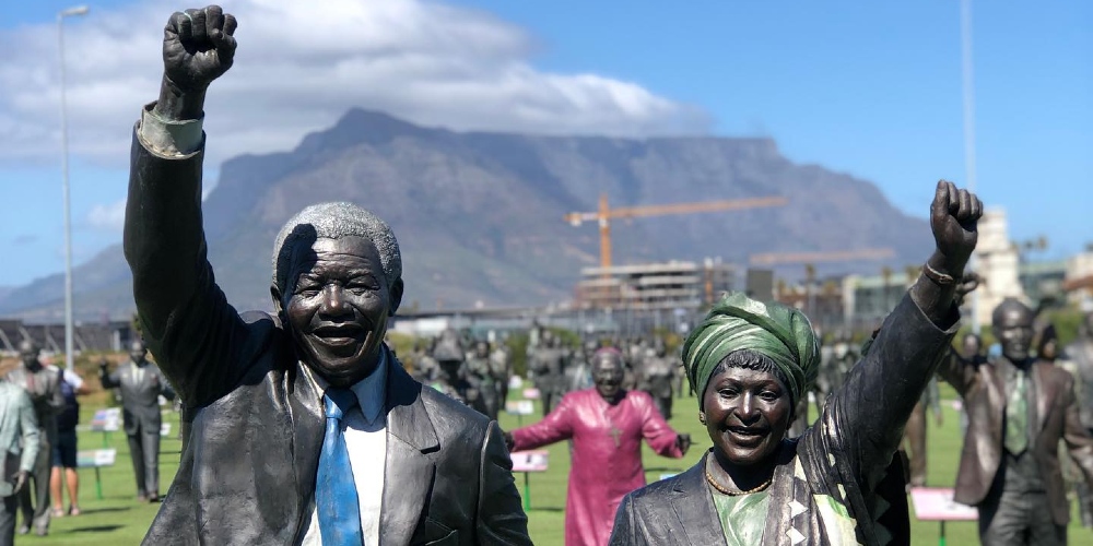Walk Among Giants at Long March to Freedom in Cape Town