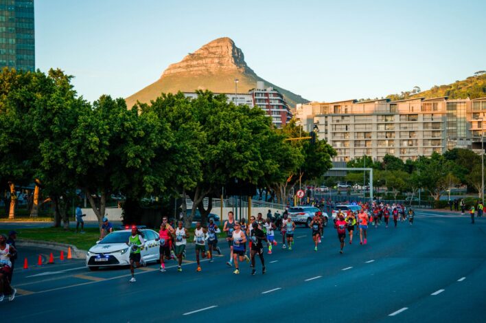 The Sanlam Cape Town Marathon is one of the city's biggest races.