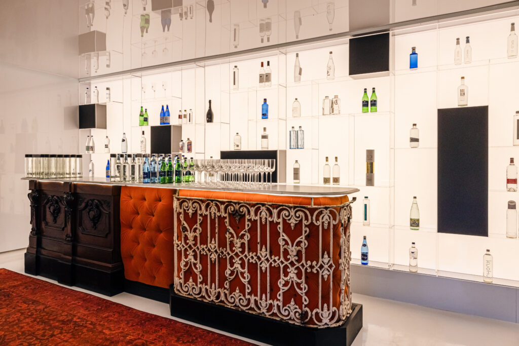 The Library: Fine Water Tasting at Lanzerac